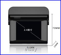 Solar LCD Car Tire Pressure Monitoring System Four External Sensors Bluetooth