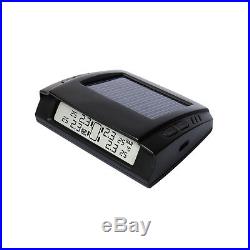 - Solar Power TPMS Tyre Pressure Monitoring System LCD 4 External Sensors 4x4 PS