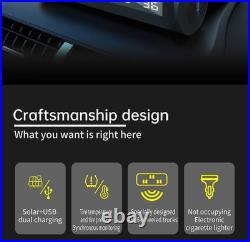 Solar TPMS Car Tire Pressure Alarm Monitor System 6 Sensor Tyre Pressure Warning