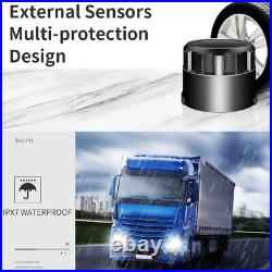 Solar USB TPMS Car Tire Pressure Monitor System 18 Sensor & Repeater LCD Display