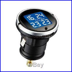 Steelmate ET-710AE 4-Sensor LCD Wireless TPMS Tire Pressure Monitor System J9P6