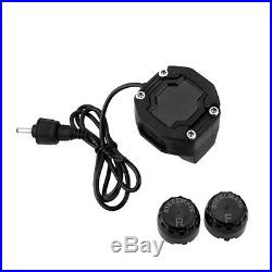 Steelmate TP-90 TPMS Tire Pressure Monitoring System 2 Sensors for Motorcycle