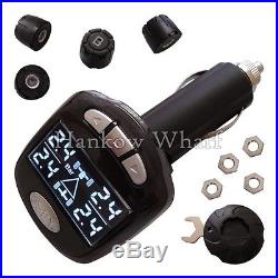 Stock In USA! SPY Wireless Car TPMS Tyre Pressure Monitor With External Sensors