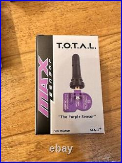 T. O. T. A. L MAX TPMS sensors 4 Sensors The Purple Sensor P/N MX002R Gen 2