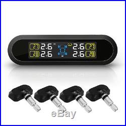 T5NF TPMS Tire Pressure Monitor System+4 Internal Sensors Solar Power For Toyota