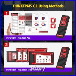 THINKTPMS G2 TPMS Relearn Reset Diagnostic Tool Tire Pressure Sensor Program