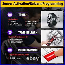 THINKTPMS G2 TPMS Relearn Reset Diagnostic Tool Tire Pressure Sensor Program