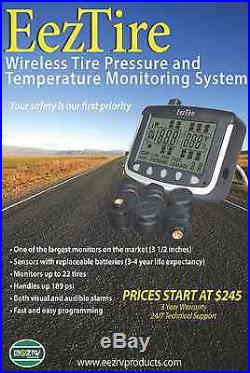 Tire Pressure And Temperature Monitoring Systems (tpms) 18 Sensor System