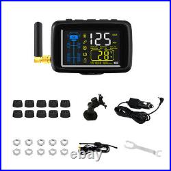 TPMS 10 wheel Real Time Tire Pressure Monitoring System for RVs Van Truck Cars