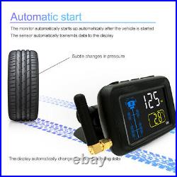 TPMS 12wheel Real Time Tire Pressure Monitoring System&Repeater for RVs &Trucks
