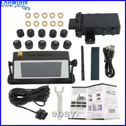 TPMS 24x7 / Real Time 10 Mixed Sensors Tire Pressure Monitoring System For RVs