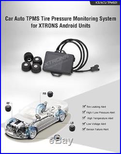 TPMS Car Auto Pressure Tyre Tire Monitoring System+4 External Sensors for Xtrons