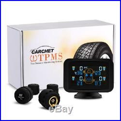 TPMS Car Tire Pressure Monitoring System LCD + 4 External Sensor LCD Suction Cup