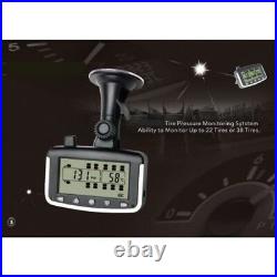 TPMS Car Wireless Tyre Pressure Monitoring System 8 External Sensors