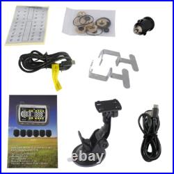 TPMS Real Time/24x7 Tire Pressure Monitoring System-4 AT Sensor with Booster