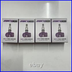 TPMS SENSOR Max Select Pro The Purple Sensor Set of 4 NEW GEN 5 Aluminum Stem