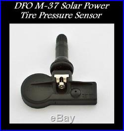 Tpms Solar Power Tire Pressure Monitor + 4 Sensors Fits For Oem Ford Expedition