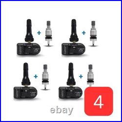 TPMS Sensor Set of 4 OEM Like for BMW M550i xDrive, Pre Programmed Wheel Sensor