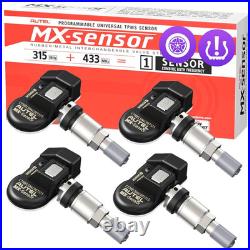 TPMS Sensors, 315MHz 433MHz Compatible, Universal Press-in Tire Pressure Sensor