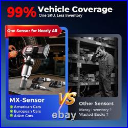 TPMS Sensors, 315MHz 433MHz Compatible, Universal Press-in Tire Pressure Sensor