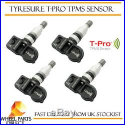 TPMS Sensors (4) TyreSure T-Pro Tyre Pressure Valve for Audi RS4 B7 06-08