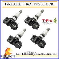 TPMS Sensors (4) TyreSure T-Pro Tyre Pressure Valve for BMW 5 Series F10 10-16