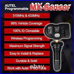 TPMS Sensors, MX Sensor, MaxiTPMS Tire Rubber Sensors 4pcs Rubber Sensor