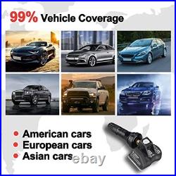 TPMS Sensors, MX Sensor, MaxiTPMS Tire Rubber Sensors 4pcs Rubber Sensor