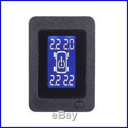 TPMS Tire Pressure Monitor System+External 4 Sensors LCD Display For Toyota
