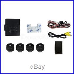 TPMS Tire Pressure Monitor System With 4 External sensor for Car DVD Display