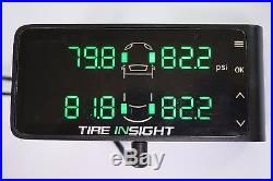 TPMS Tire Pressure Monitoring System 4 Tires Sensor RV Trailer Classic Car