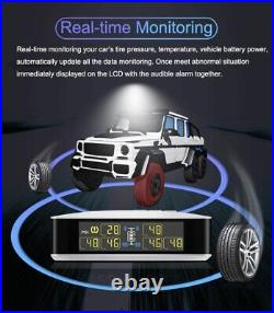TPMS Tire Pressure Monitoring System Real-time Alarm 6 External Sensor For Truck