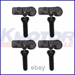 TPMS Tire Pressure Sensor DE8T-1A180-AA Set of 4 For Ford E-150 E-250 Explorer