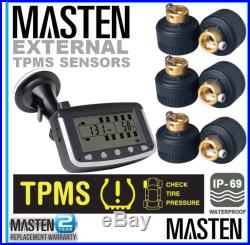 /TPMS Tyre Pressure Monitoring System Tire 12/24v External 6 Sensors Car Carava