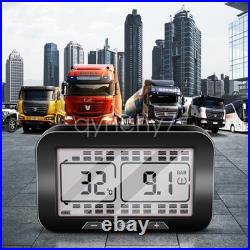 TPMS Tyre Tire Pressure Monitoring System for Truck RV Caravan 12External Sensor