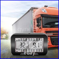TPMS Tyre Tire Pressure Monitoring System for Truck RV Caravan 12External Sensor