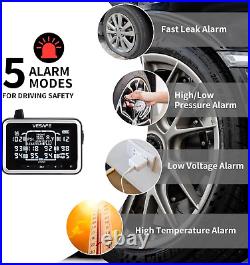 TPMS, Wireless Tire Pressure Monitoring System for RV, Trailer, Coach, Motor Hom