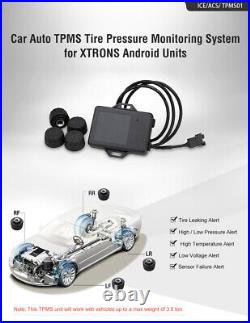 TPMS01 Car Tyre Pressure Monitoring System 4 Sensors Kits for XTRONS Android