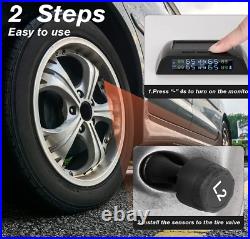 TS610 Tire Pressure Monitoring System TPMS Fit For RV Trailer +6 External Sensor