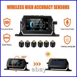 TS610 Tire Pressure Monitoring System TPMS Fit For Truck RV With6 External Sensor