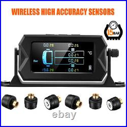 TS610 Tire Pressure Monitoring System TPMS Fit For Truck RV With6 External Sensor