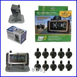 TST-507-FT-10-C New Generation Color Monitor 10 Sensor Tire Monitor System