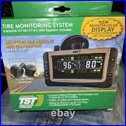 TST-507-FT-8-C New Generation Color Monitor With 8 Flow Thru Sensor Tire Monitor