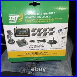 TST-507-FT-8-C New Generation Color Monitor With 8 Flow Thru Sensor Tire Monitor