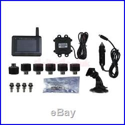 TYRE Tyre PRESSURE MONITORING SYSTEM TPMS 6 External Sensor Repeater 0-188.5psi