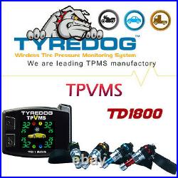TYREDOG TPVMS Internal Sensor Tire Pressure Vibration Monitoring System TFT Moni
