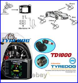 TYREDOG TPVMS Internal Sensor Tire Pressure Vibration Monitoring System TFT Moni