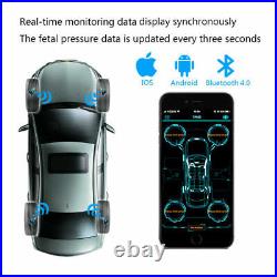 Tire Pressure Monitor System 4 Internal Sensor Mobile Phone APP For Car Tool New