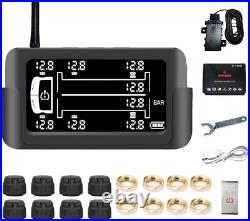 Tire Pressure Monitoring System, Wireless Solar TPMS Monitor System with