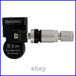 Tire Pressure Sensors RDKS Sensor Metal Valve Silver for Cobalt Silverado Spark